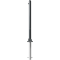 Ornamental bollard | Series 468B | � 60 mm | foldable, self-engaging lockfor casting in concrete, with hot-dip galvanized groundsocket part-no. 470.60, approx. 400 mm below ground | with triangular locking mechanism acc. with DIN 3223 | without eyelet